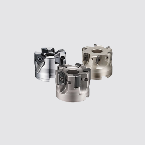 Dijet Indexable tool for shoulder milling